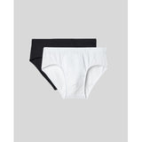 SilkCut Briefs- Micro Modal Underwear - 2 Pack (B/W)