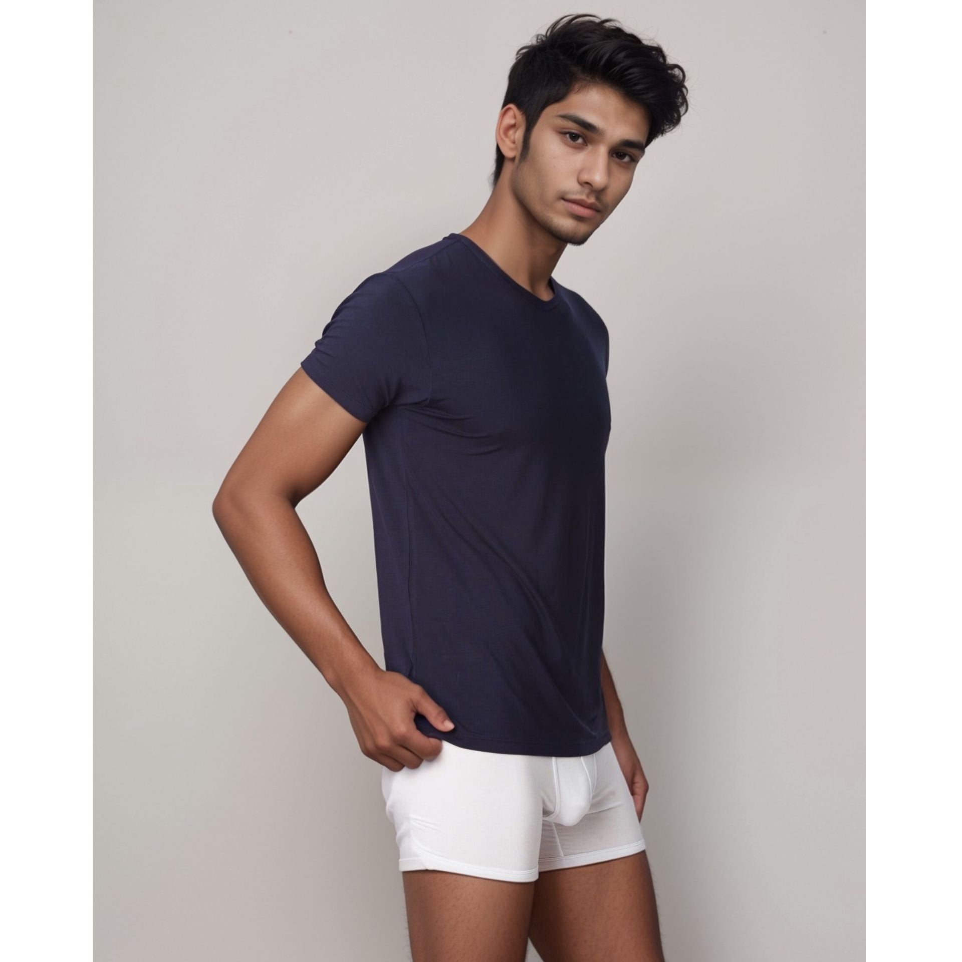 Best men’s V-neck undershirt for layering or wearing solo