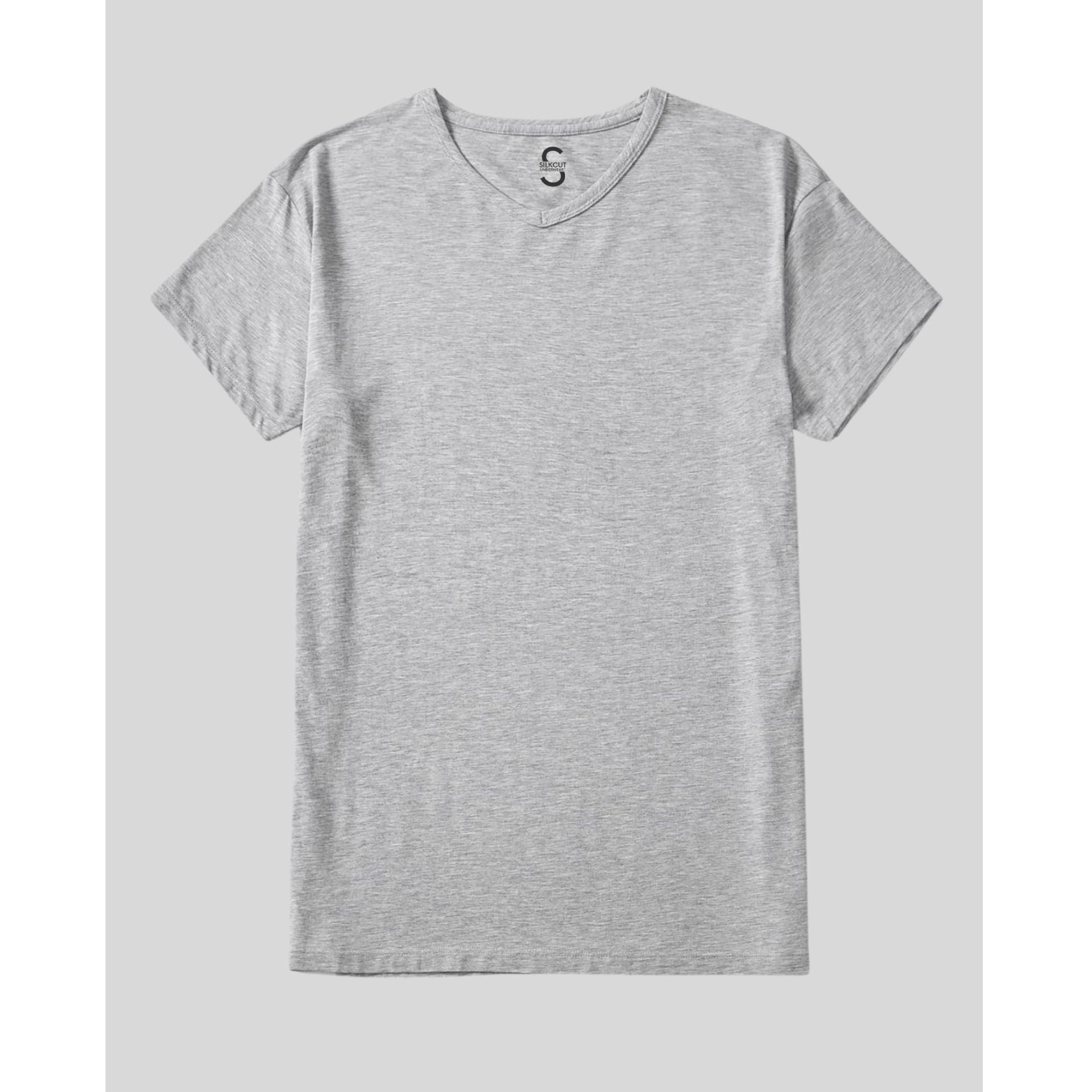 silkcut v-neck undershirt luxury men’s essentials