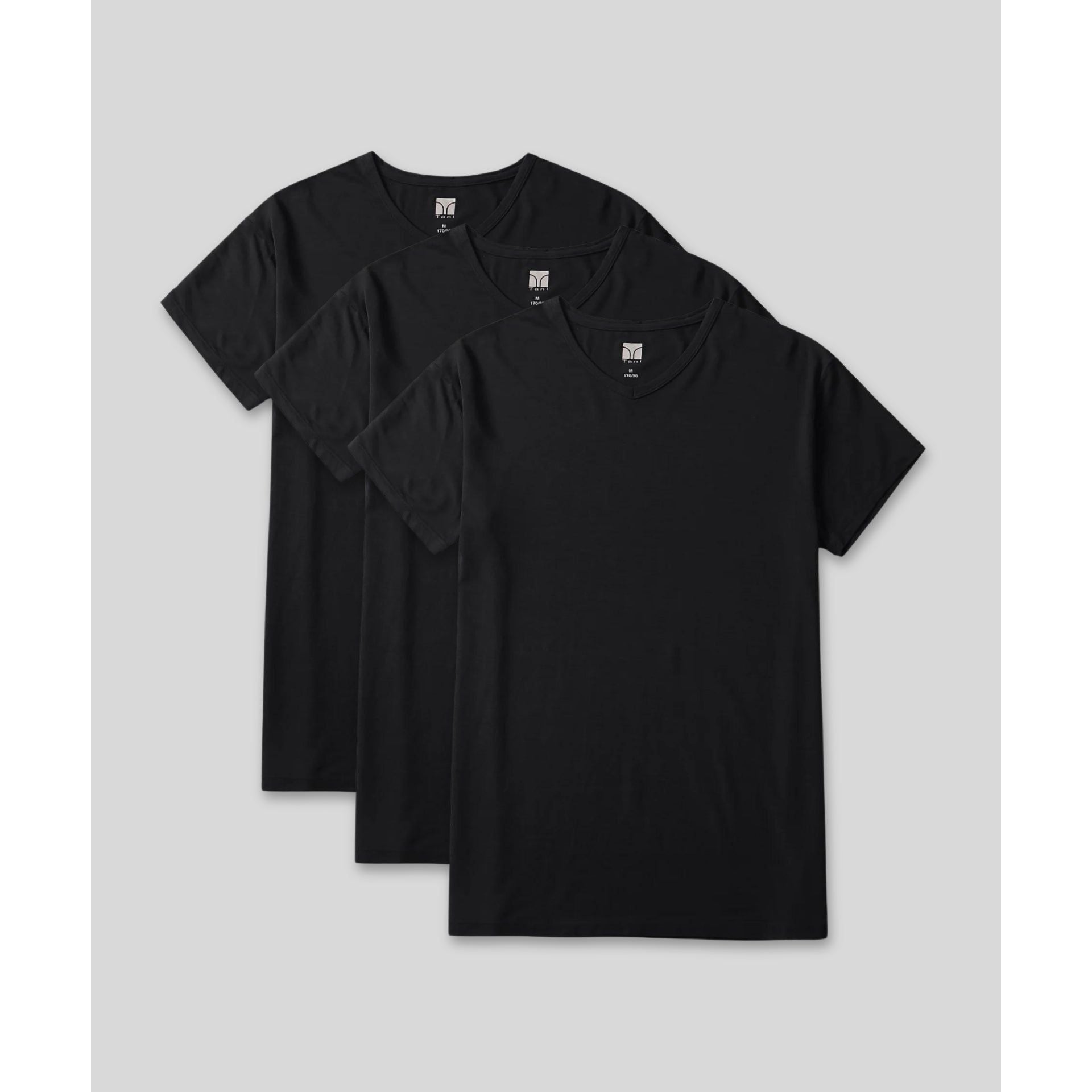 silkcut v-neck undershirt form-fitting stretch fabric
