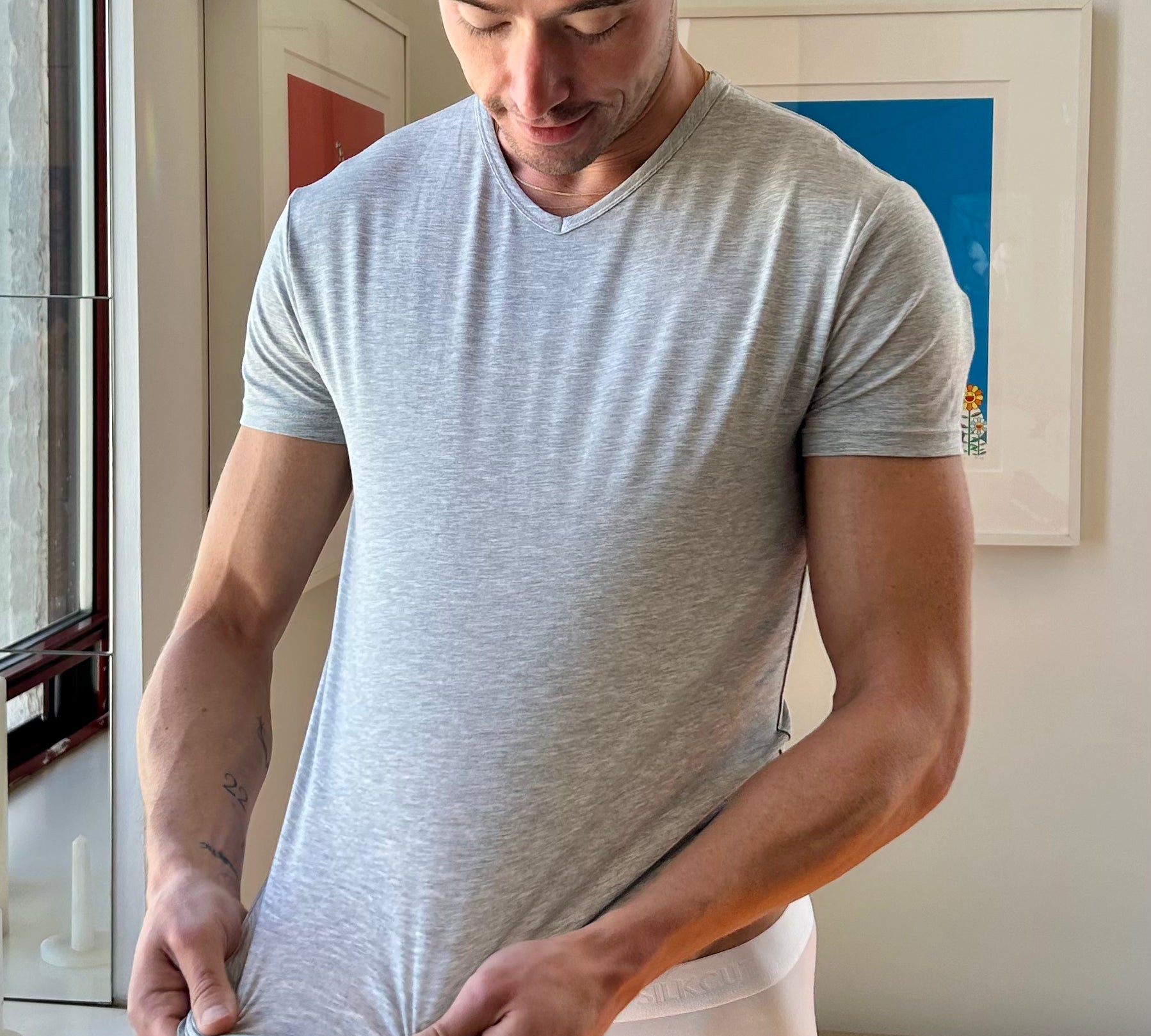 Detailed look at Apex Underwear with Floating Fit, emphasizing its moisture-wicking fabric, tagless design, and all-day comfort