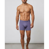 Man wearing a purple underwear on a plain background silkcut underwear